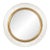 Friedman Brothers Ringo Mirror in Classic Gold with White Gesso - 40" For Sale