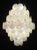 Large Vintage Italian Murano Chandelier with 87 White Alabaster Disks, 1990s For Sale - Image 14 of 18
