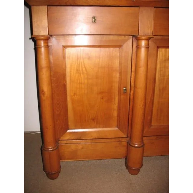 Empire Sideboard in Cherry, 19th Century For Sale - Image 4 of 5
