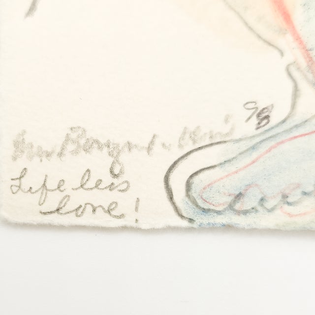 Drawing/Sketching Materials Lifeless Love - Eva Bouzard-Hui, C. 1998 For Sale - Image 7 of 11