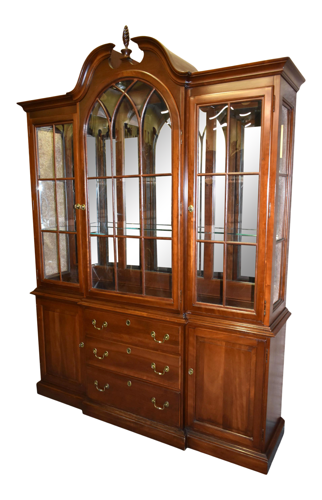 Two piece china cabinet Clearance