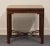 High End Traditional Chippendale Style Banded Mahogany 27" Accent End Table For Sale In Kansas City - Image 6 of 8