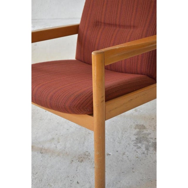 Textile Scandinavian Modern Armchair, 1970s For Sale - Image 7 of 11