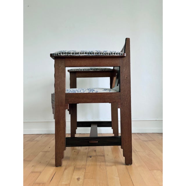 Dutch Art Deco Amsterdam School Armchair, 1920s For Sale - Image 4 of 17