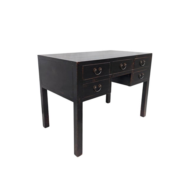 Chinese Early 19th Century 4 Drawer Console Table For Sale - Image 3 of 7