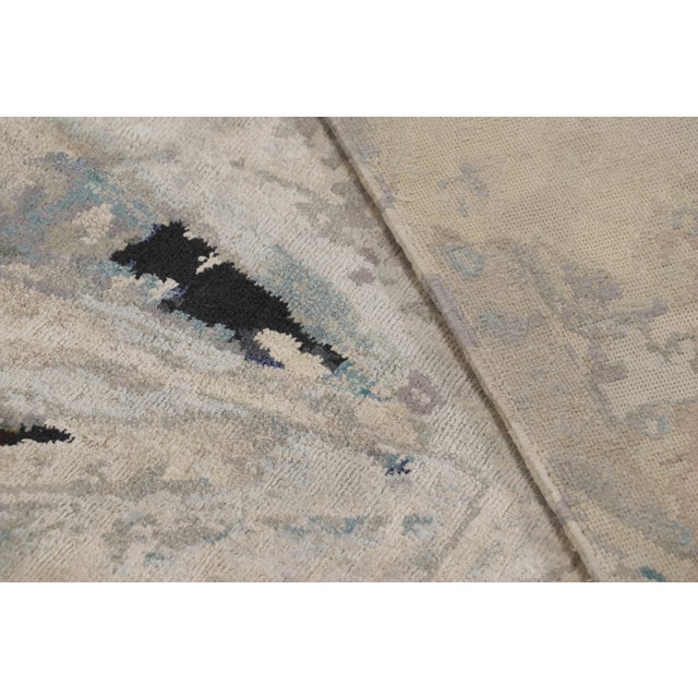 Rug & Kilim’s Modern Abstract Rug With Geometric Patterns “Mirror” For Sale - Image 9 of 9