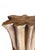 2020s Sculptural Solid Teak Wood Table With Natural Grain & Bleached Finish For Sale - Image 5 of 14