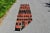 1960s Rustic Hand Knotted Striped Runner Rug For Sale - Image 4 of 11