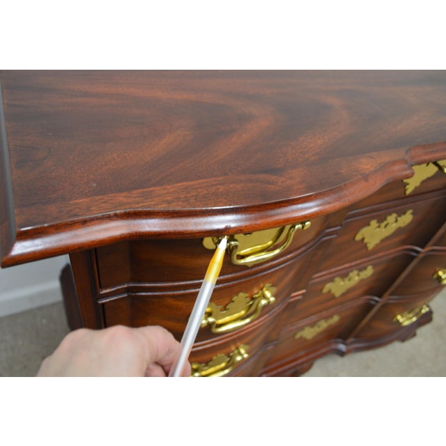 Wood Henkel Harris Spnea Mahogany Chest For Sale - Image 7 of 12