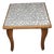 Vintage Flower Stand in Resopal Mosaic Grey, 1960s For Sale