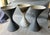 Mid-Century Modern Mid 20th Century Near Pair of Large Willy Guhl Diabolo Planters Painted in Charcoal For Sale - Image 3 of 7