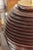 Wood Pair of Ribbed Mahogany Table Lamps For Sale - Image 7 of 8