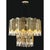 Contemporary Collection Andromeda Chandelier in Metal and Glass by Jago For Sale - Image 3 of 8