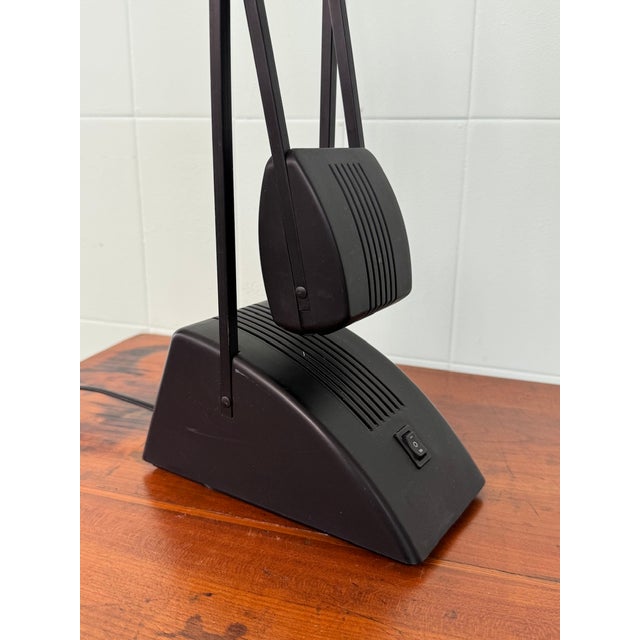 Black Dutch Lloyd T8401 Table Lamp from Elite, 1980s For Sale - Image 8 of 18