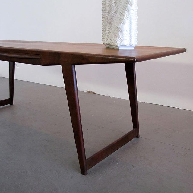 Wood Danish Rosewood Coffee Table by Johannes Andersen, 1950 For Sale - Image 7 of 10