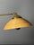 Gold Mid-Century Modern Pencil Reed Rattan Bamboo and Brass Table Lamp, Italy, 1970s For Sale - Image 8 of 10