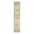 21st Century Turkish Oushak Wool 3x19 Yellow, Ivory & Charcoal Handmade Runner Rug #1144144 For Sale