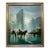 "Flatiron Building, New York" Oil Painting by Richard Schwarz, Signed & Dated 1995 For Sale