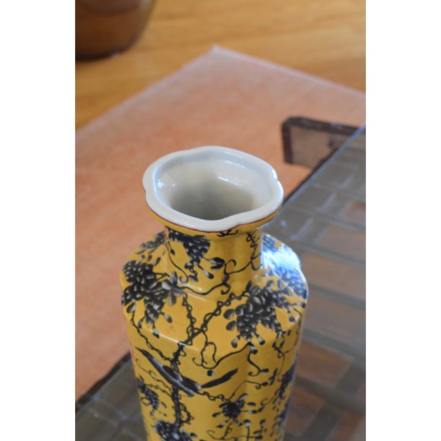 Chinese Phoenix Tail Vase Replica (Fengweizun) For Sale - Image 4 of 5