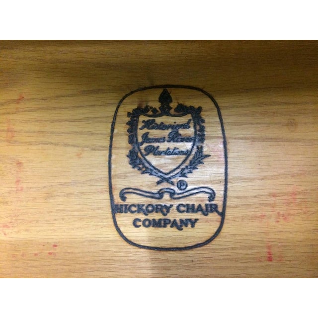 Wood Vintage Lowboy Chest, Hickory Chair Furniture, James River Plantation For Sale - Image 7 of 11