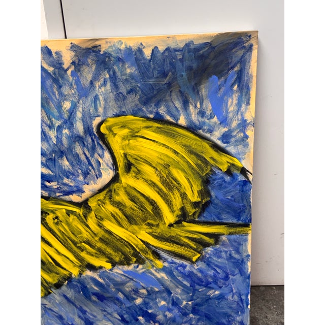 Plastic Mixed Media on Canvas For Sale - Image 7 of 12