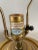 Chapman Manufacturing Company 1970's Chapman Brass Table Lamps Scalloped Base- A Pair For Sale - Image 4 of 11
