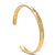 Tiffany & Co. Rare Vintage 18ct Yellow Gold Return to Tiffany 1883 Cuff Bracelet 29.63g For Sale - Image 9 of 12