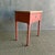 French Country Painted Night Stand or Side Table in Salmon Pink With Natural White Oak Top For Sale - Image 3 of 10