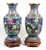 Chinese Pair of Late 20th Century Palatial Blue Chinese Cloisonne Enamel Vases With Peacocks For Sale - Image 3 of 4