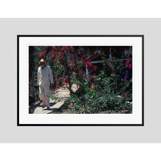 Modern John Huston 1979 by Slim Aarons Framed C-Print For Sale - Image 3 of 3