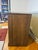 Ranch oak cabinet, has 1 interior shelf. Solid wood construction, original hardware. Item does not show markings, labels,...