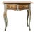 Antique Rococo Rustic Swedish Side Table For Sale