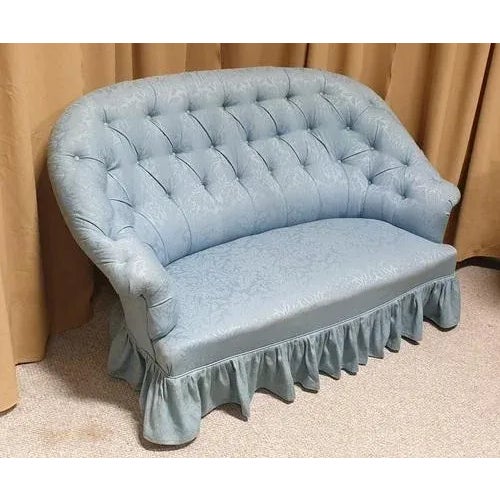 French Two-Seater Sofa, 1880 For Sale - Image 6 of 11