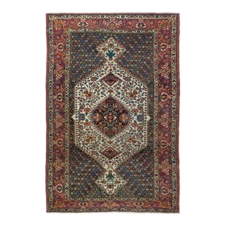 Vintage Bakhtiari Rug 4'9'' X 7'9'' For Sale
