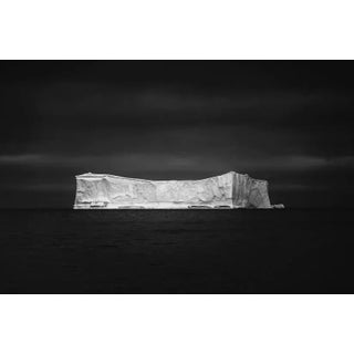 Ice on Black I – Greenland by Jan Erik Waider Print, 12" x 18" For Sale
