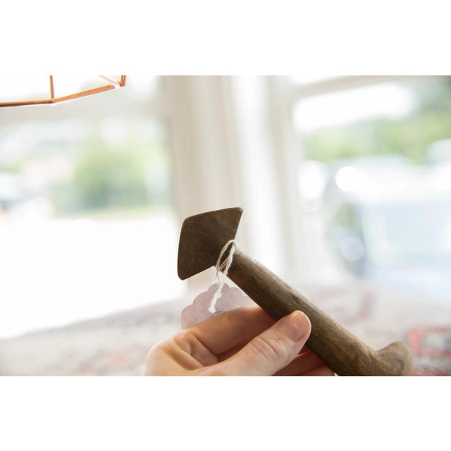 African Vintage African Wooden Spoon For Sale - Image 3 of 7