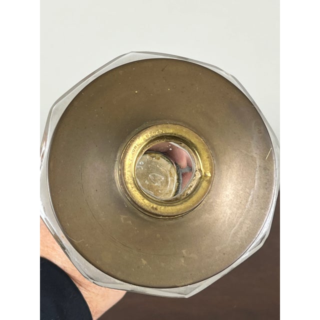 Antique Victorian Spelter Oil Lamp C. Late 19th Century For Sale In Boston - Image 6 of 7