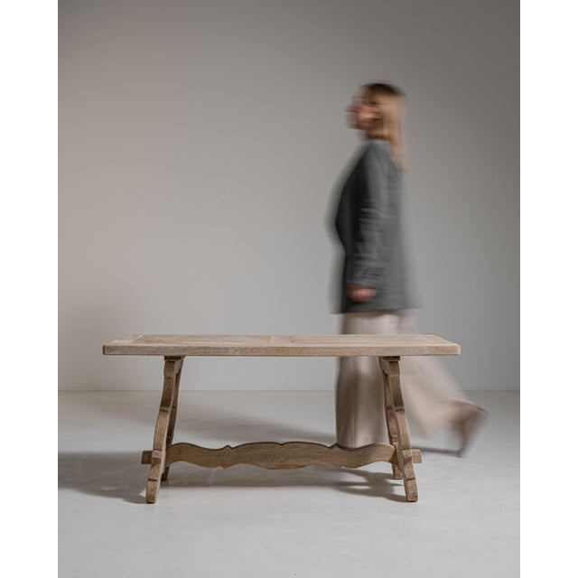 French Oak Coffee Table, Antique, France, Circa 1970 For Sale In Greensboro - Image 6 of 8