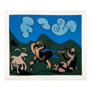Picasso 31 Faunes Et Chevre