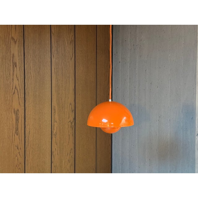 Flower Pot Pendant Lamp by Verner Panton for Louis Poulsen, Denmark, 1960s For Sale - Image 6 of 14