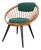 Vintage Circle Chair by Yngve Ekström, Sweden, 1950 For Sale