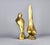 Mid 20th Century Mid 20th Century Art Deco Solid Brass Parrot Bookends- Set of 2 For Sale - Image 5 of 6