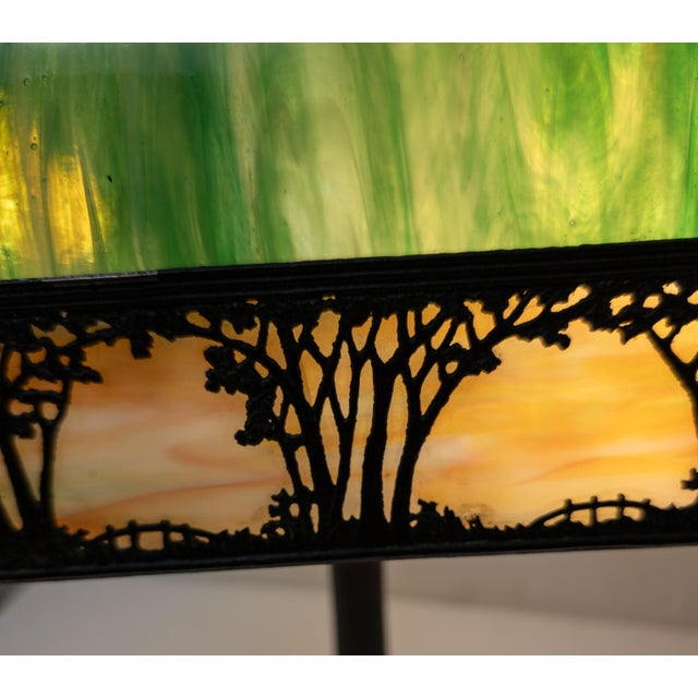 Early 20th Century Arts and Crafts Handle Table Lamp For Sale - Image 15 of 18