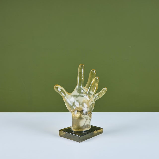 Dorothy Thorpe Style Resin Hand Sculpture For Sale - Image 12 of 12