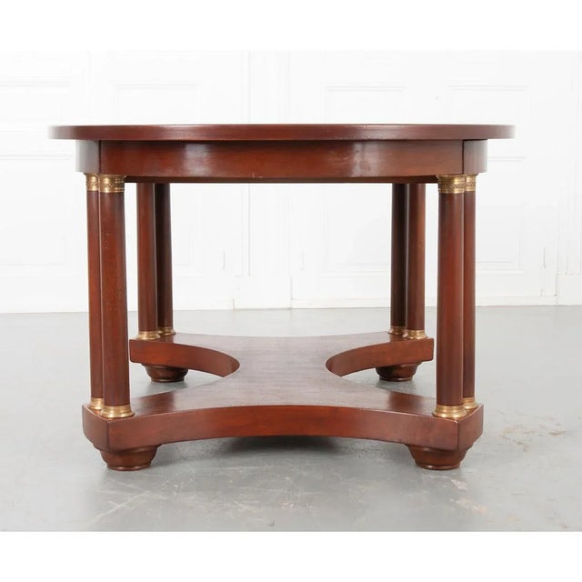 Brown French 19th Century Empire Dining Table For Sale - Image 8 of 13