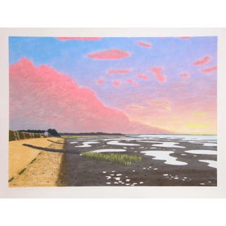 Bill Sullivan Low Tide 15 Hand Colored Lithograph For Sale