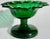 Victorian Emerald Green Pressed Glass Compote, 19th Century, Petal Form For Sale - Image 3 of 7