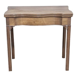 Mid 20th Century Kittinger Williamsburg Chippendale Style Mahogany Hall Table Game Table Cw 3 For Sale