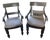 Pottery Barn Solid Mahogany Montego Arm Chairs For Sale