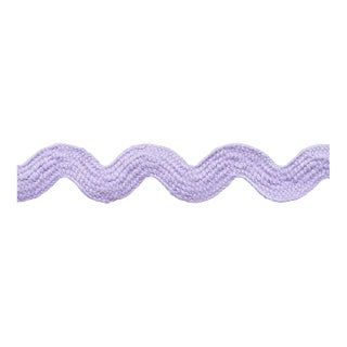 Sample - Schumacher Ric Rac Tape Medium Tape in Lilac For Sale